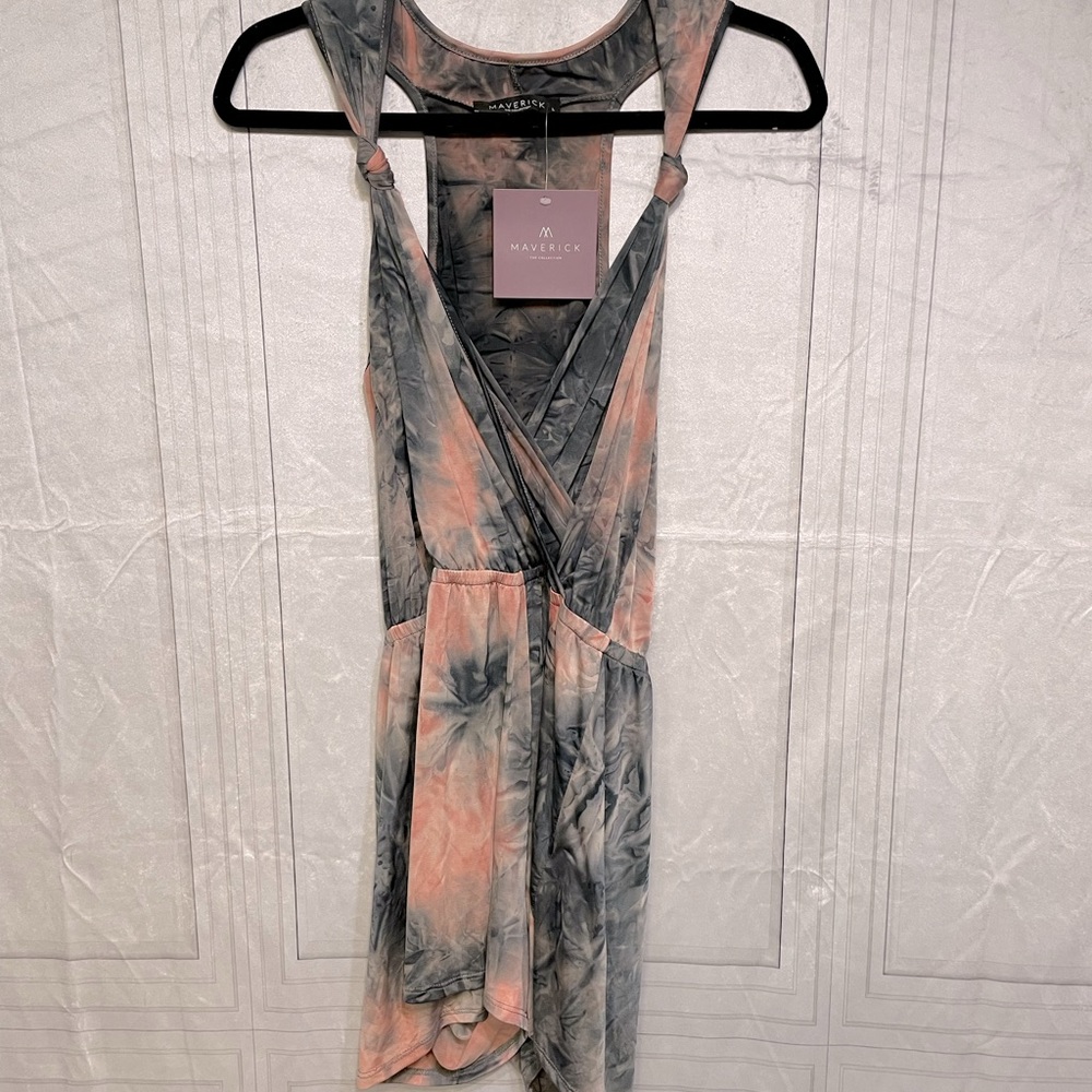 Maverick The Collection romper size L - tie dye